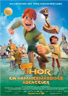 Thor – Ein hammermäßiges Abenteuer – deutsches Filmplakat – Film-Poster Kino-Plakat deutsch