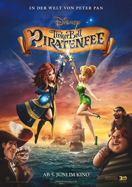 Tinkerbell und die Piratenfee – deutsches Filmplakat – Film-Poster Kino-Plakat deutsch
