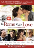 To Rome with Love – deutsches Filmplakat – Film-Poster Kino-Plakat deutsch