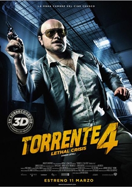 Torrente 4 &ndash; deutsches Filmplakat &ndash; Film-Poster Kino-Plakat deutsch