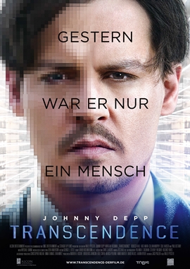 Transcendence – deutsches Filmplakat – Film-Poster Kino-Plakat deutsch