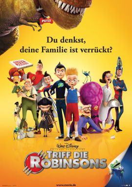 Triff die Robinsons – deutsches Filmplakat – Film-Poster Kino-Plakat deutsch