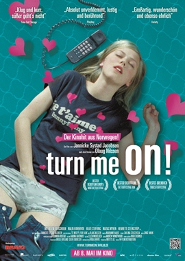 Turn me on – deutsches Filmplakat – Film-Poster Kino-Plakat deutsch