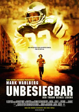 Unbesiegbar – Der Traum seines Lebens – deutsches Filmplakat – Film-Poster Kino-Plakat deutsch