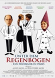 Unter dem Regenbogen - Ein Fr&uuml;hjahr in Paris - deutsches Filmplakat - Film-Poster Kino-Plakat deutsch