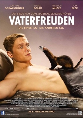 Vaterfreuden – deutsches Filmplakat – Film-Poster Kino-Plakat deutsch
