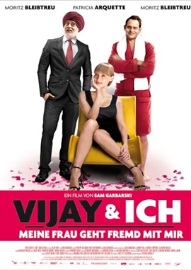 Vijay und ich – Meine Frau geht fremd mit mir – deutsches Filmplakat – Film-Poster Kino-Plakat deutsch