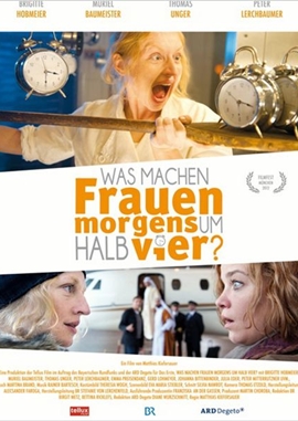 Was machen Frauen morgens um halb vier? – deutsches Filmplakat – Film-Poster Kino-Plakat deutsch