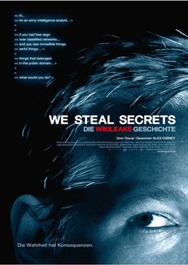 We Steal Secrets – Die WikiLeaks-Geschichte – deutsches Filmplakat – Film-Poster Kino-Plakat deutsch