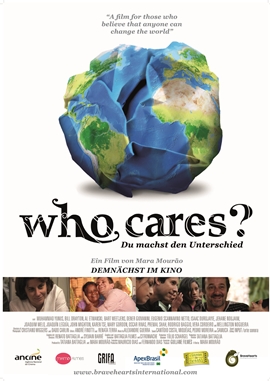 Who cares? – Du machst den Unterschied – deutsches Filmplakat – Film-Poster Kino-Plakat deutsch