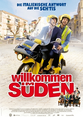 Willkommen im Süden – deutsches Filmplakat – Film-Poster Kino-Plakat deutsch