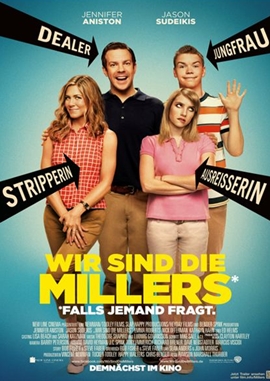 Wir sind die Millers – deutsches Filmplakat – Film-Poster Kino-Plakat deutsch