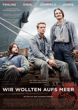 Wir wollten aufs Meer – deutsches Filmplakat – Film-Poster Kino-Plakat deutsch