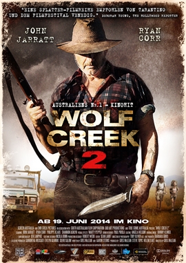 Wolf Creek 2 – deutsches Filmplakat – Film-Poster Kino-Plakat deutsch