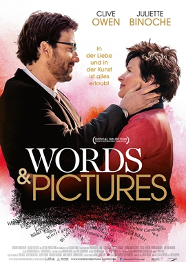 Words and Pictures – deutsches Filmplakat – Film-Poster Kino-Plakat deutsch