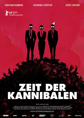 Zeit der Kannibalen – deutsches Filmplakat – Film-Poster Kino-Plakat deutsch