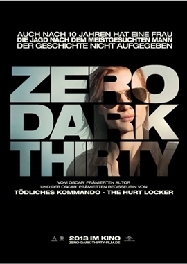 Zero Dark Thirty – deutsches Filmplakat – Film-Poster Kino-Plakat deutsch