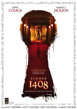 Zimmer 1408 – deutsches Filmplakat – Film-Poster Kino-Plakat deutsch