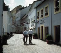 Saarland: Fröschengasse, Altstadt Saarbrücken - © Tourismus-Zentrale Saarland